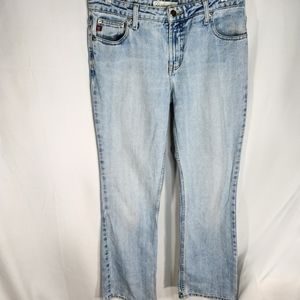 Arizona Jean Co Light Wash Boot Cut Jeans Size 9 Average